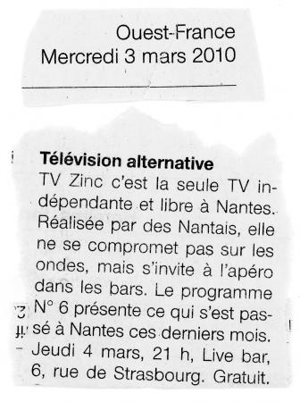 TV ZINC n°6