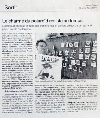 Ouest France avril 2015